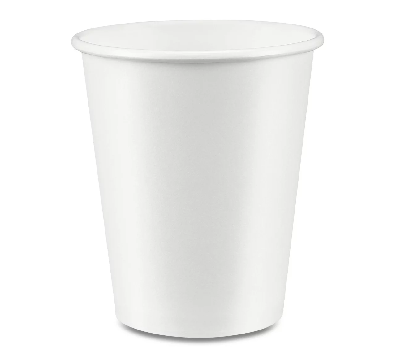 QuebeCup Paper Hot Cup, 8oz White