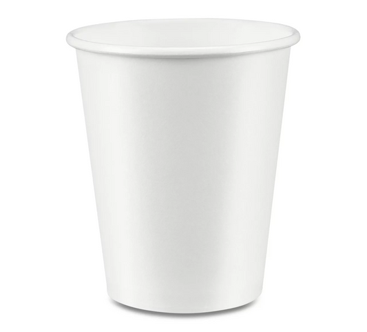 QuebeCup Paper Hot Cups, 10oz White